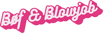 Bøf og blowjob logo